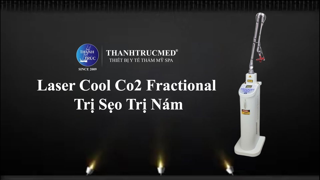 Máy Laser Cool Co2 Fractional Trị Sẹo Trị Nám