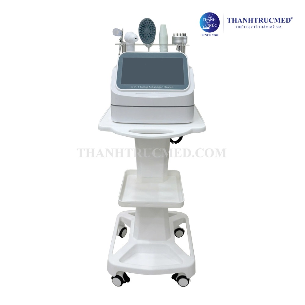 Máy chăm sóc kích thích mọc tóc 5in1 Himedi
