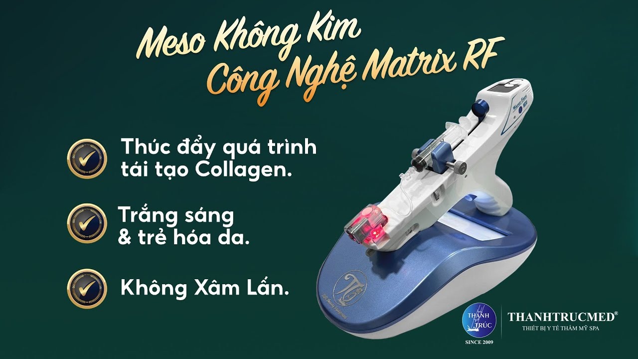 Máy Tiêm Dưỡng Chất Không Kim RF Water Face Meso